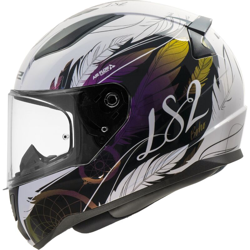 LS2 FF353 Rapid II Boho White Black Pink-06