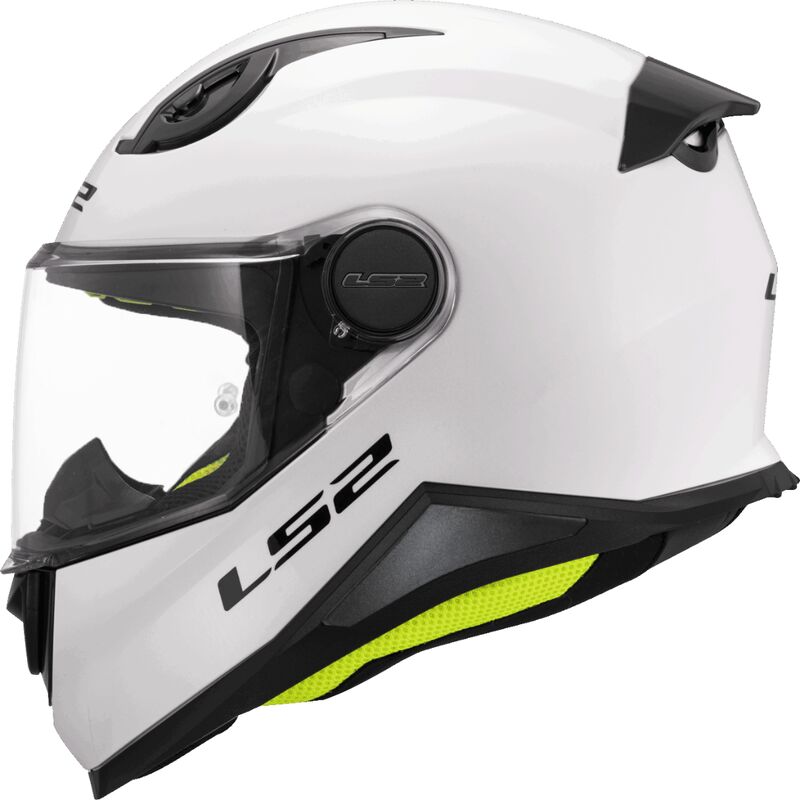 LS2 FF812 Kid Solid White