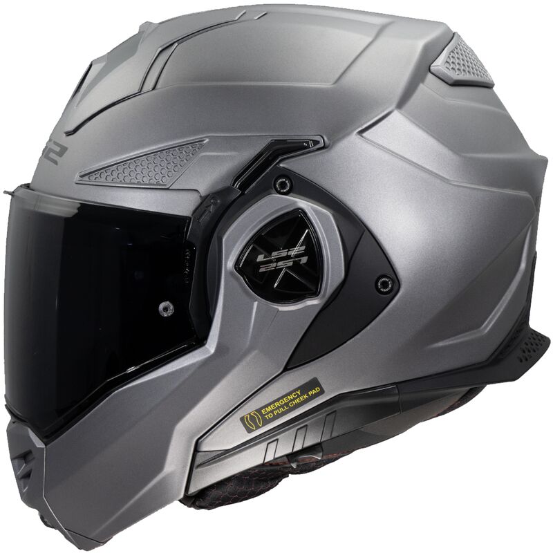 LS2 FF901 Advant X Solid Matt Titanium-06