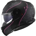 LS2 FF908 Strobe II Lux M.Black Pink-06