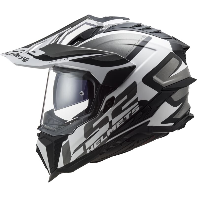 LS2 MX701 Explorer Alter Matt Black White-06