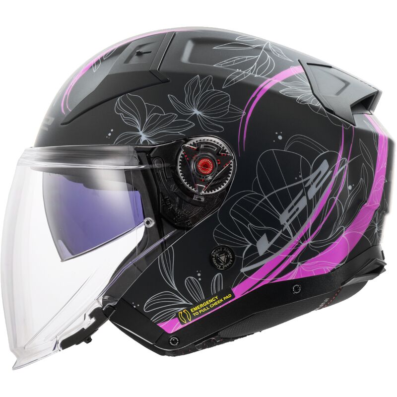 LS2 OF603 Infinity II Lotus Matt Pink-06