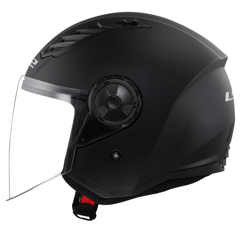 LS2 OF616 Airflow II Solid Matt Black-06
