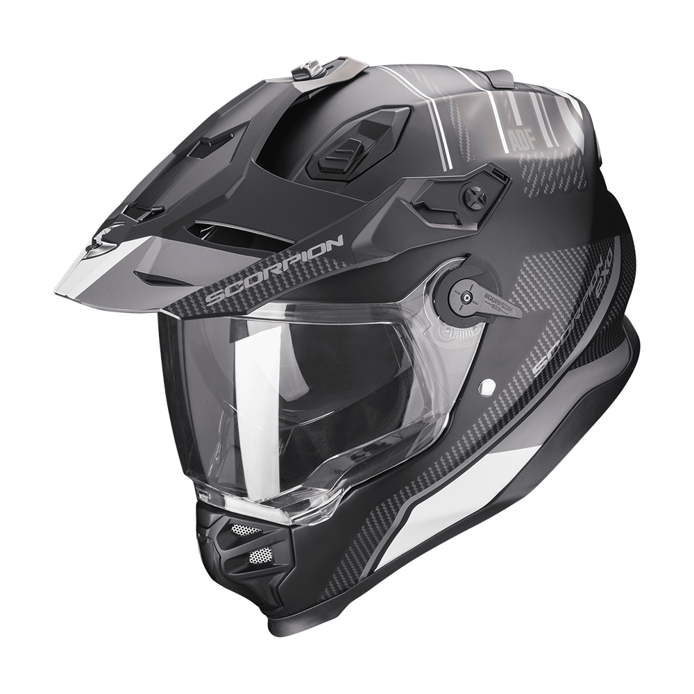 Scorpion  Adf-9000 Air Desert Matt black-Silver