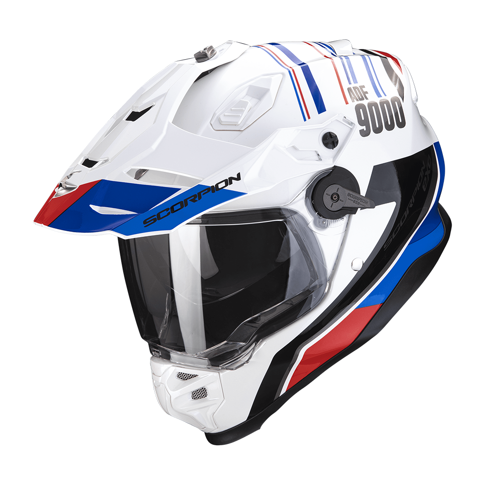 Scorpion  Adf-9000 Air Desert White-Blue-Red