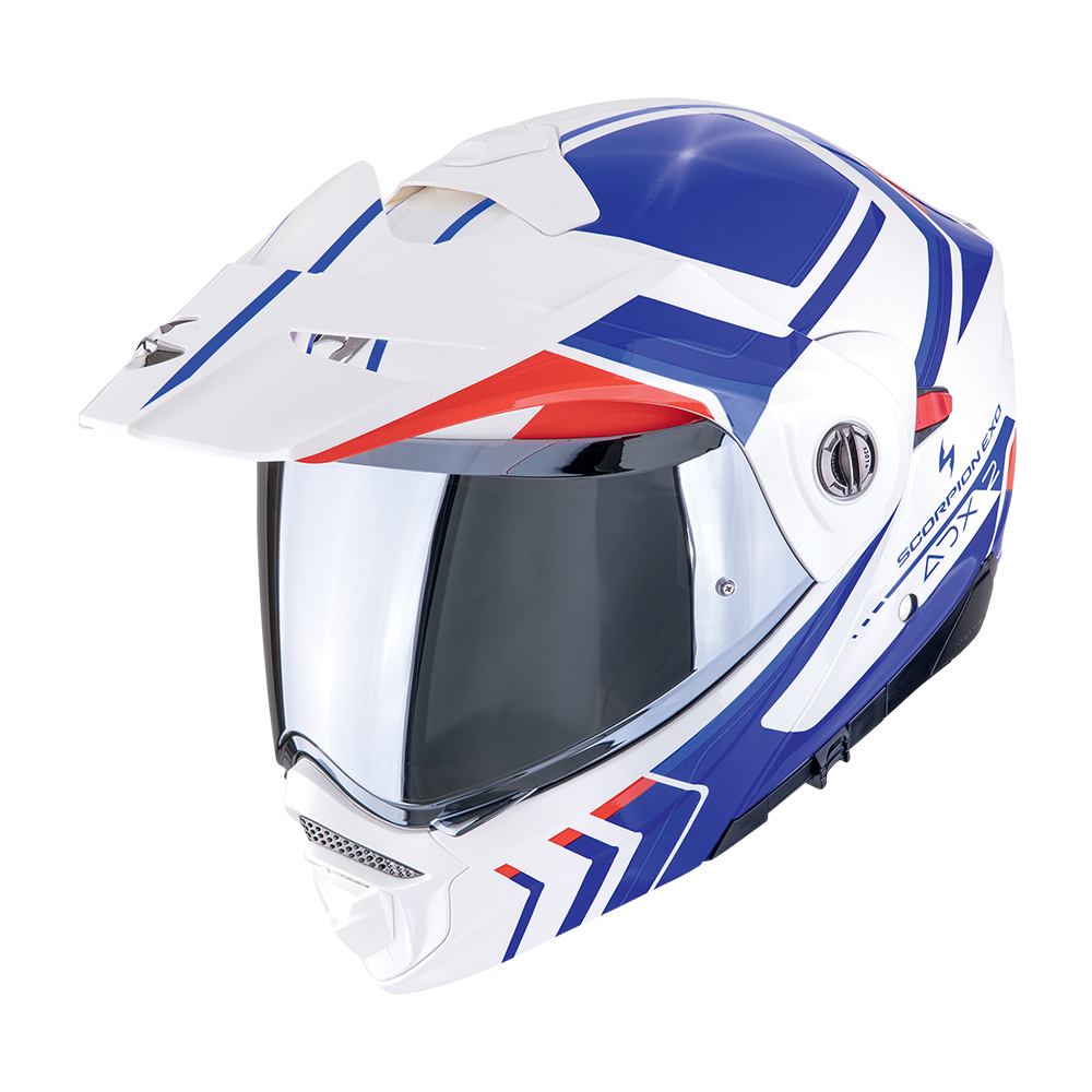 Scorpion  Adx-2 Lewis White-Blue-Red