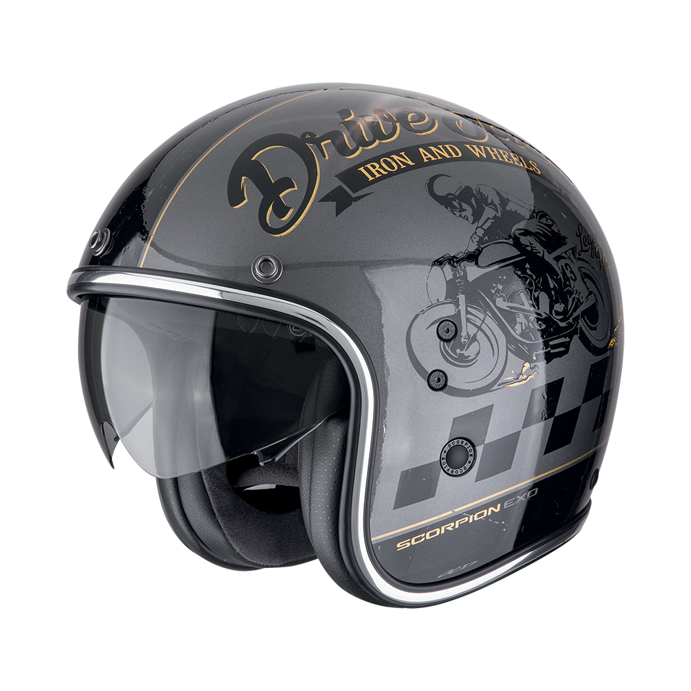 Scorpion  Belfast Evo Drive Fast Silver-Black-Gold