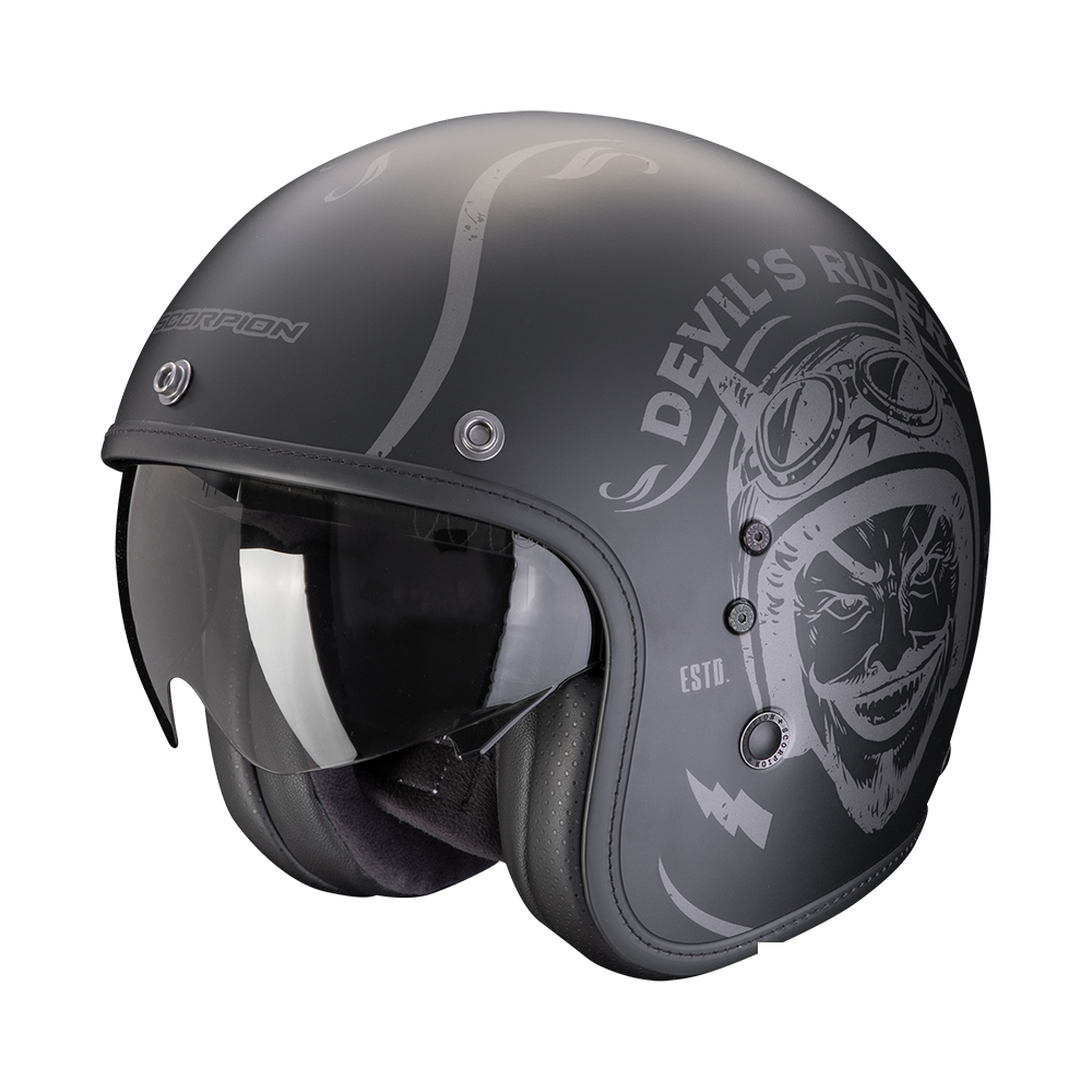 Scorpion  Belfast Evo Romeo Matt Black-Silver