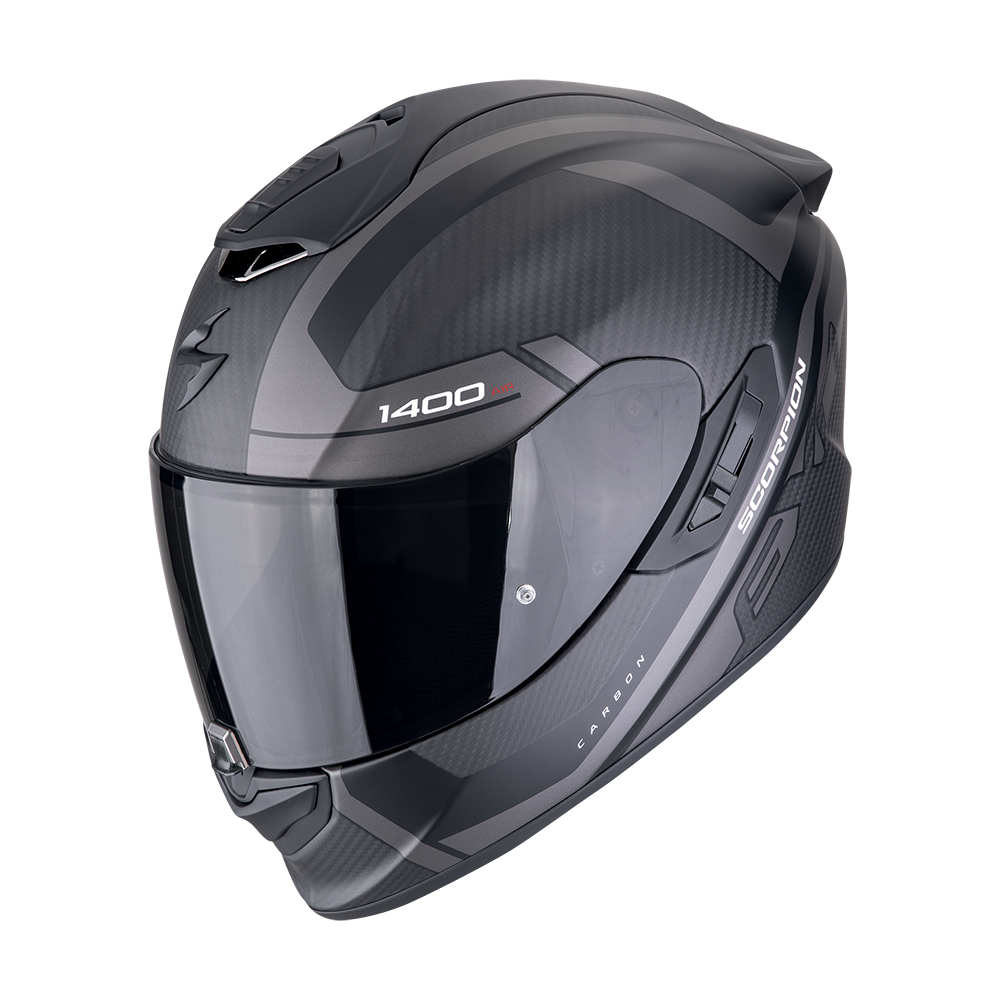 Scorpion  Exo-1400 Evo Carbon Air Enko Matt Black-Silver
