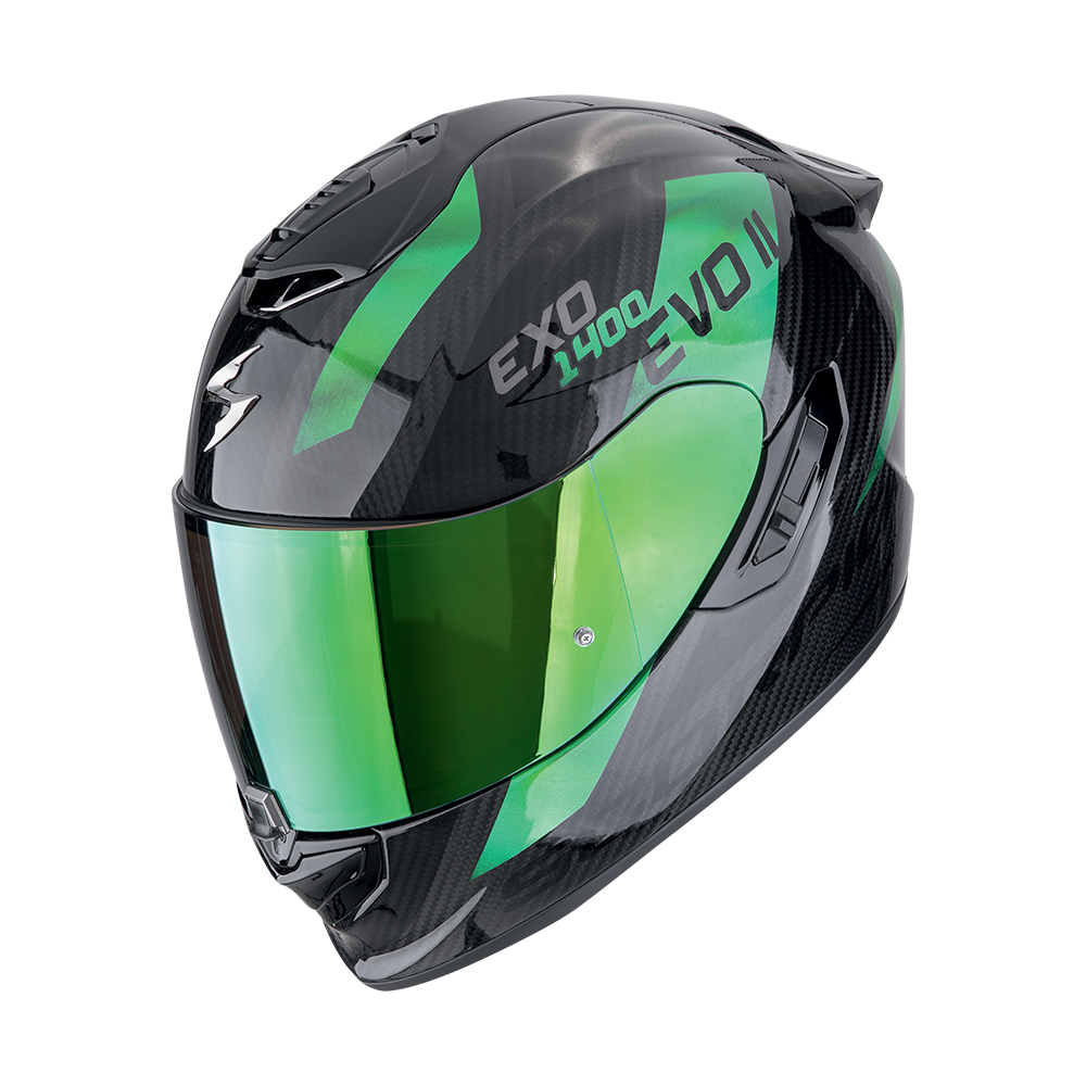 Scorpion  Exo-1400 Evo Carbon Air Platted Black-Green