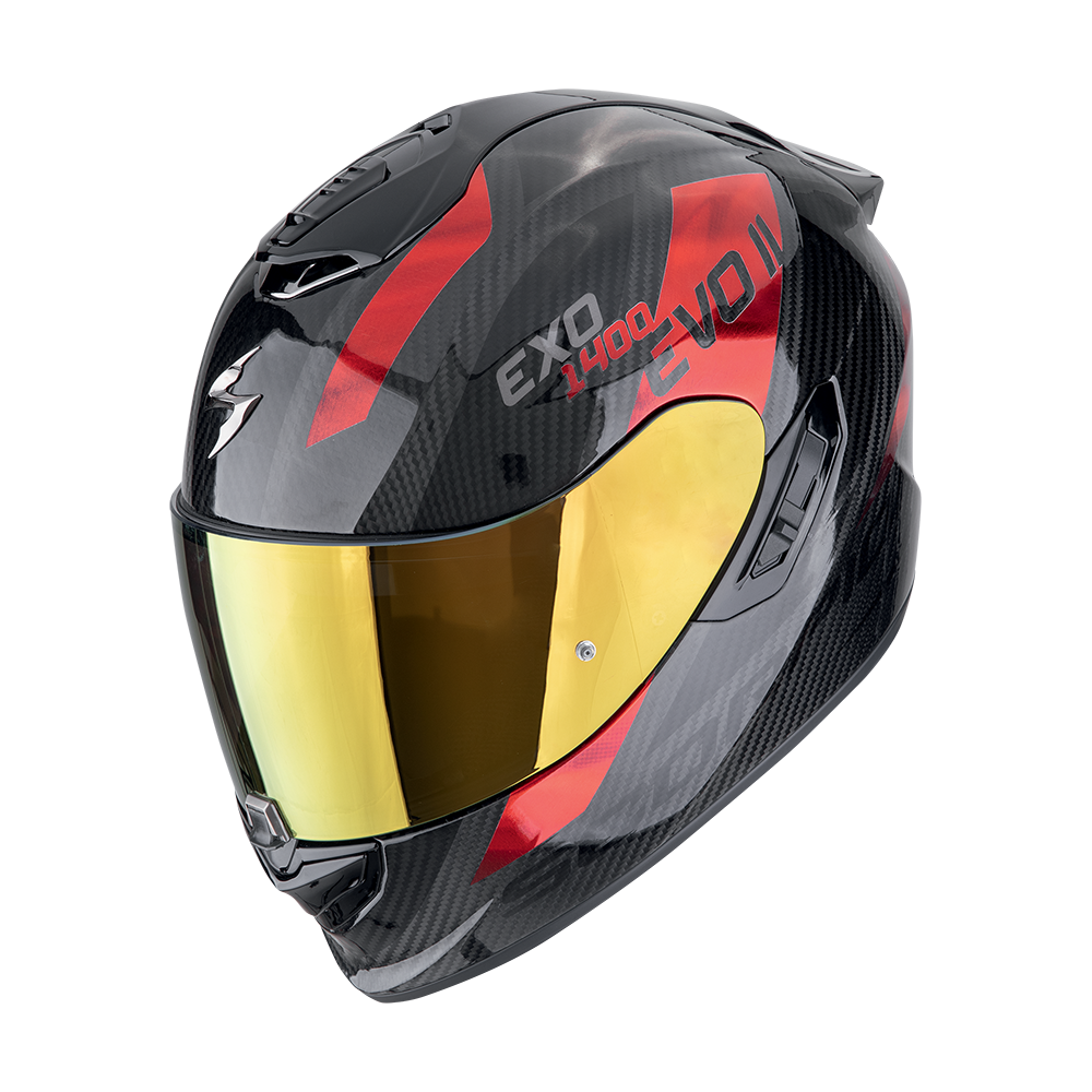 Scorpion  Exo-1400 Evo Carbon Air Platted Black-Red