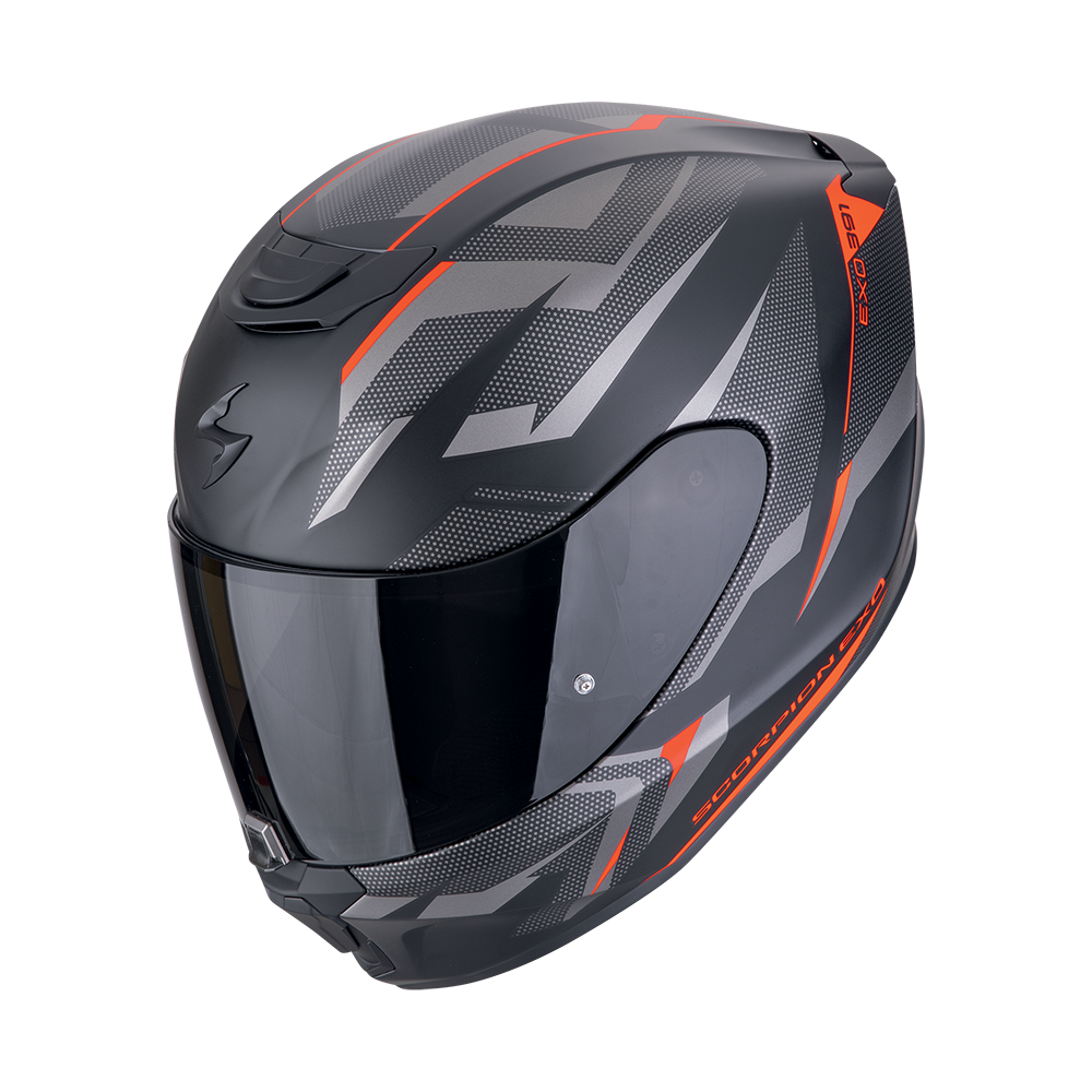 Scorpion  Exo-391 Aaxo Matt Black-Red