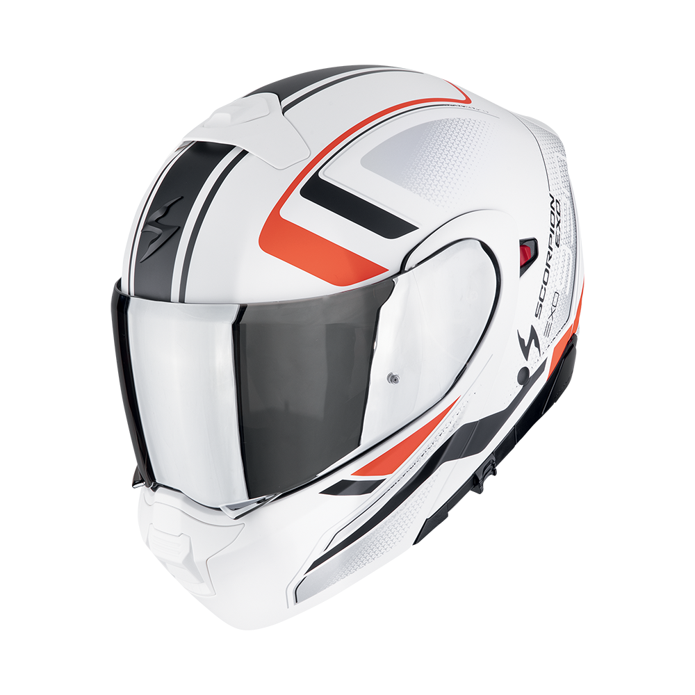Scorpion  Exo-930 Evo Ardens Matt White-Black-Red