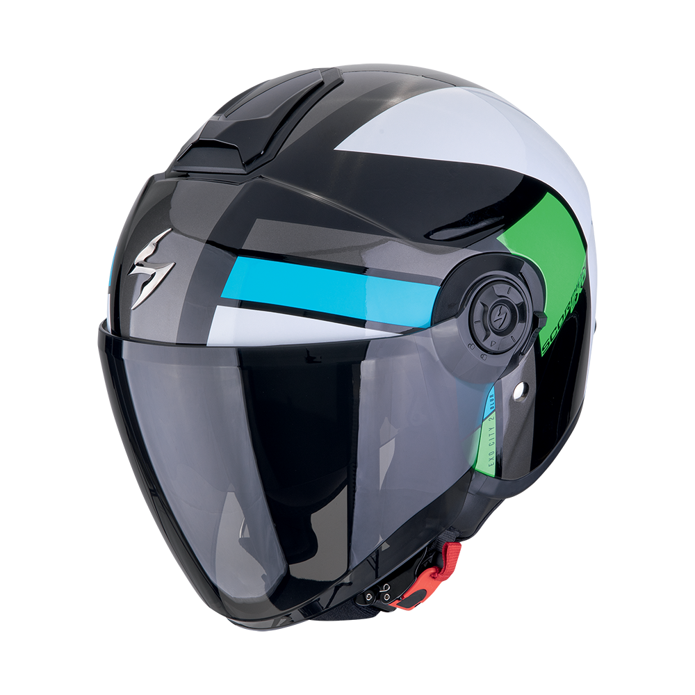 Scorpion  Exo-City Ii Blur Black-White-Green