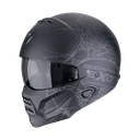 Scorpion  Exo-Combat Ii Spiderweb Matt Black-Silver
