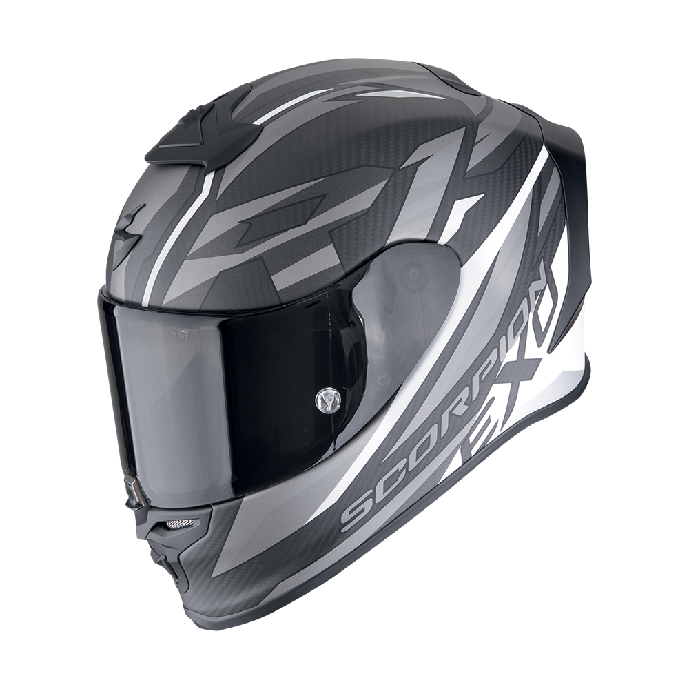 Scorpion  Exo-R1 Carbon Air Runner Matt Black-White