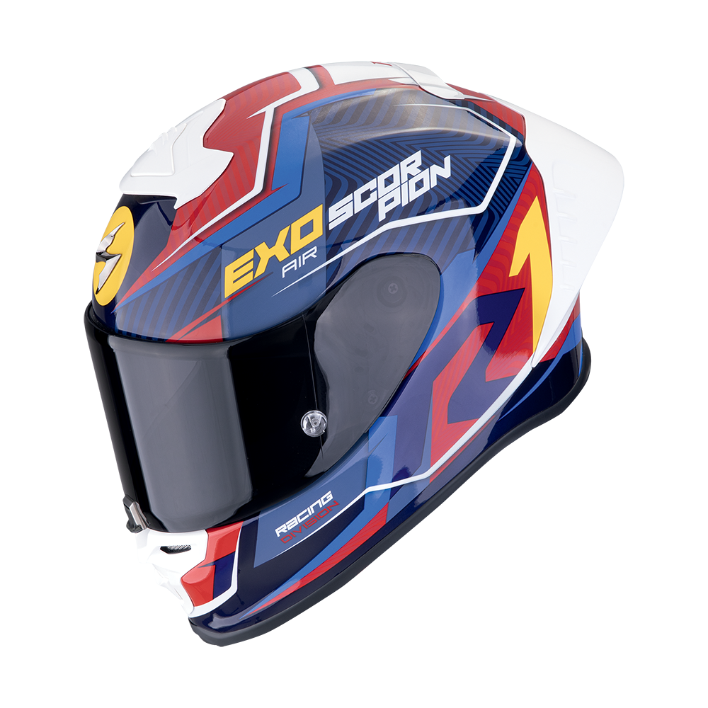 Scorpion  Exo-R1 Evo Ii Air Coup Blue-Red-Yellow