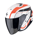 Scorpion  Exo-Z1 Vue Matt White-Red-Black
