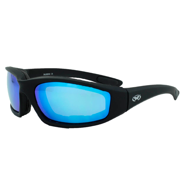 Modeka Kickback GT Blue/Mirrored/Scratch-Resistant