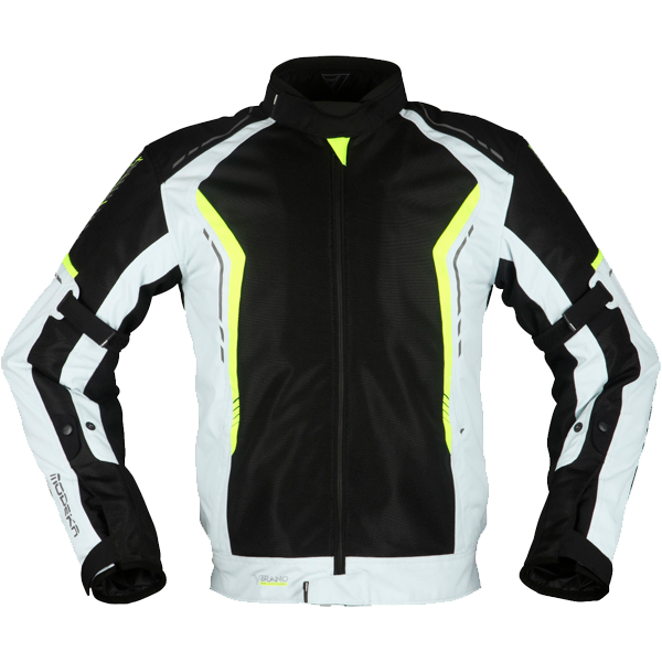 Modeka Khao Air Black/Light Gray/Yellow