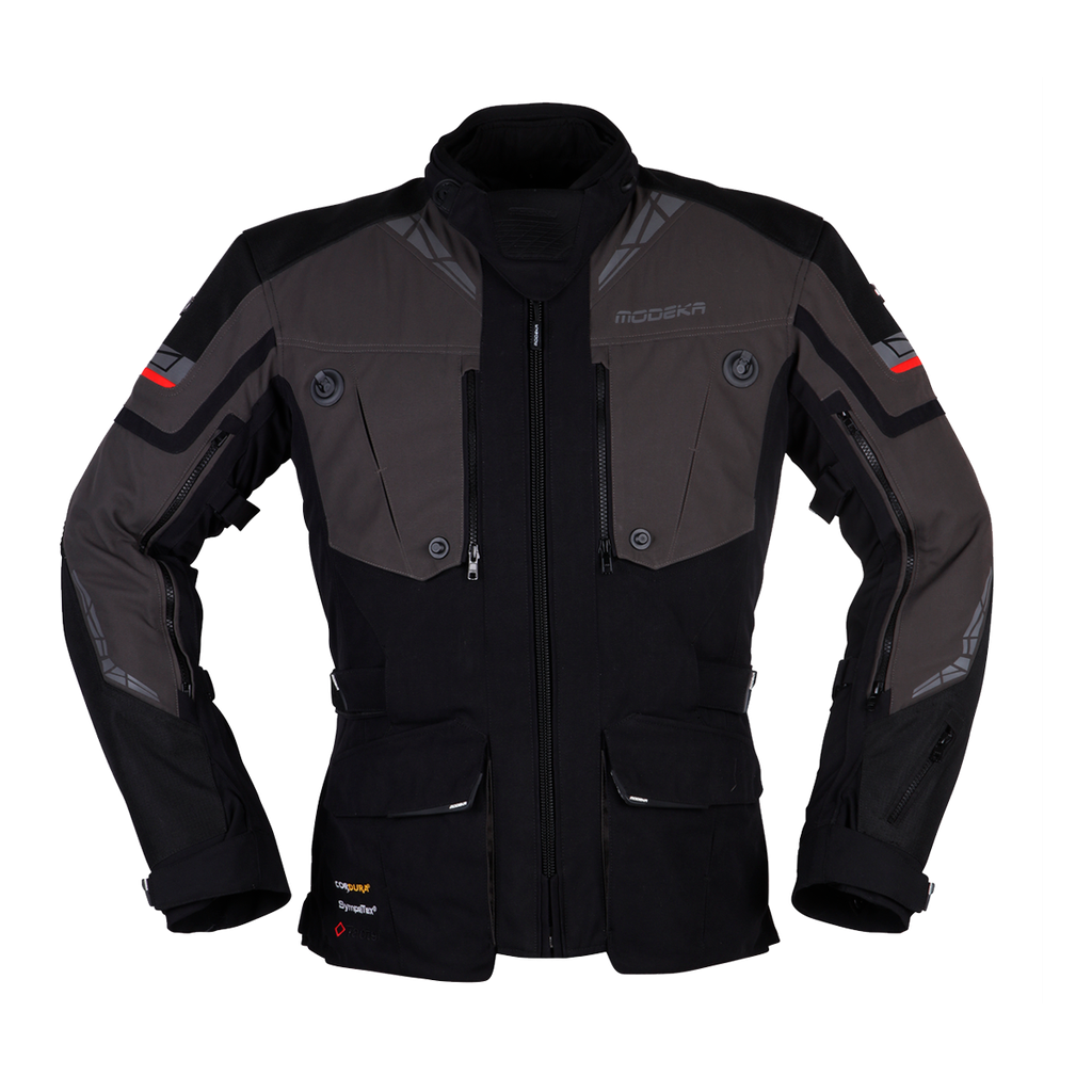 Modeka Panamericana II Black/Dark Gray