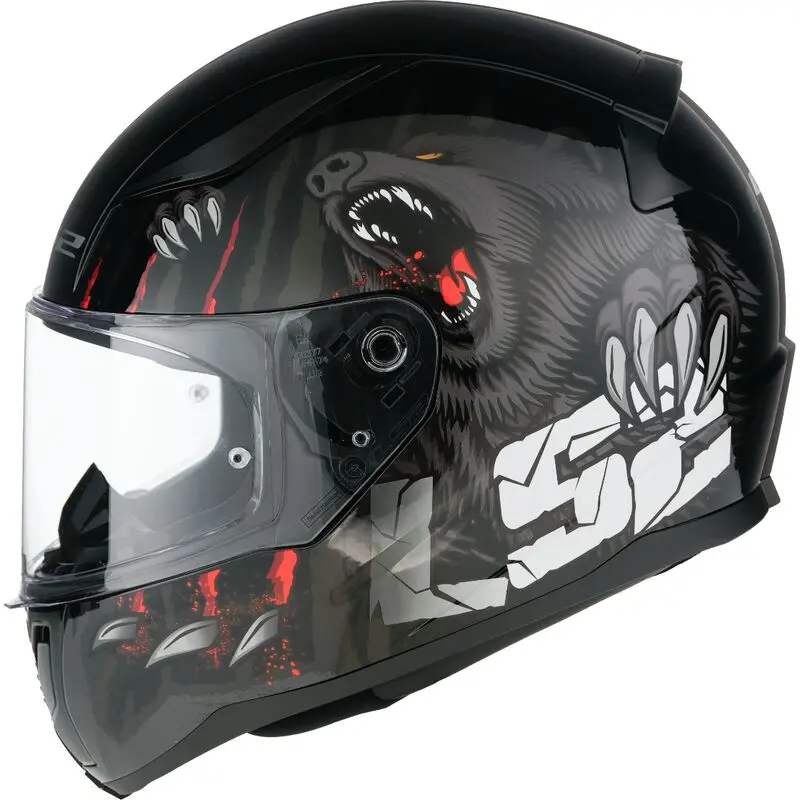 LS2 FF353 Rapid II Claw Black-06