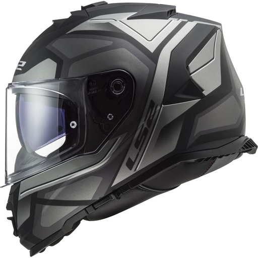 LS2 FF800 Storm II Faster Matt Titanium-06