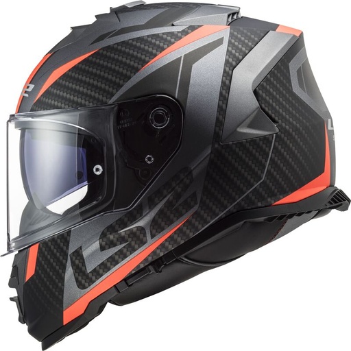 LS2 FF800 Storm II Racer M.Titanium Orange-06