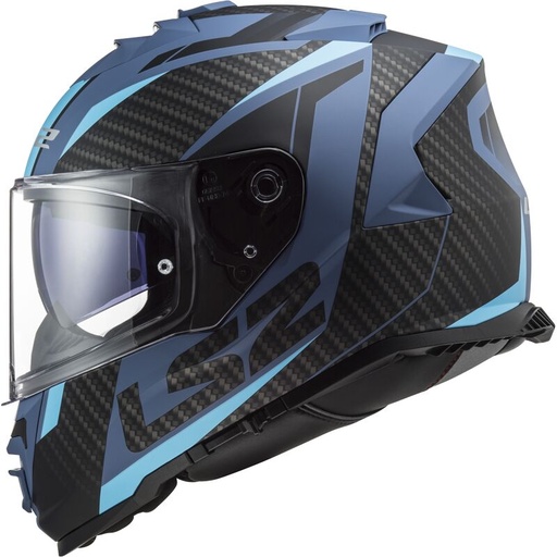 LS2 FF800 Storm II Racer Matt Blue-06