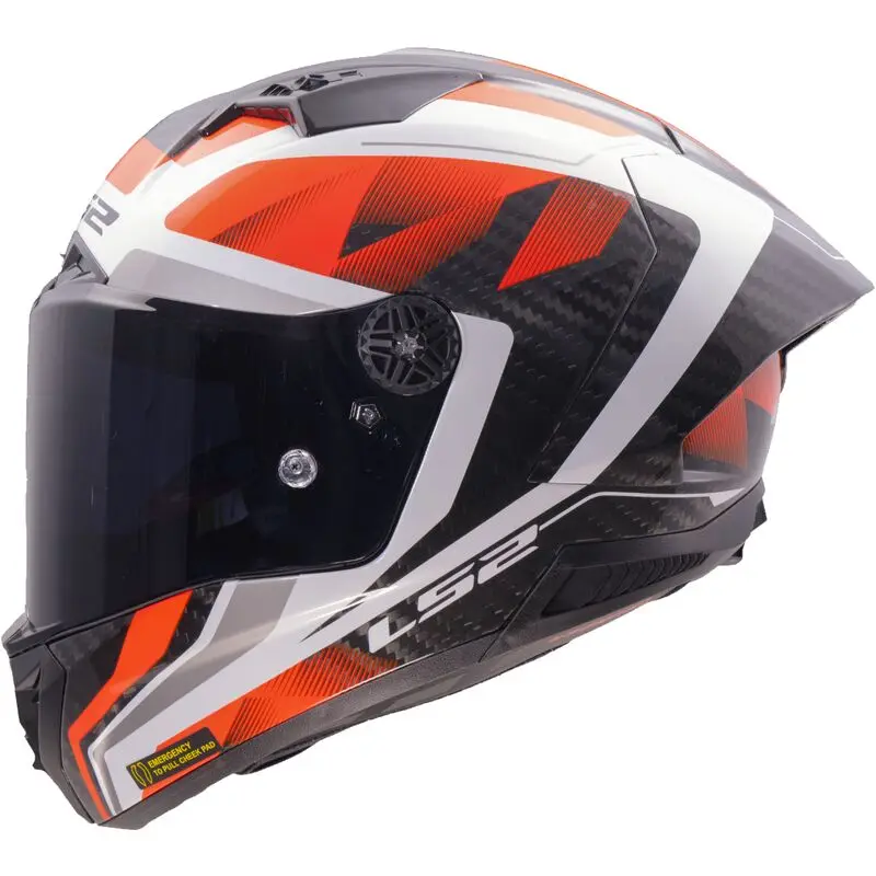LS2 FF805 Thunder Gp Aero Raute White Red-06