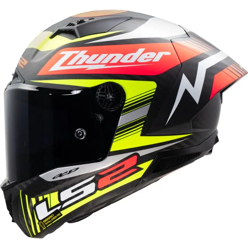 LS2 FF805 Thunder Gp Aero Replica Black-06
