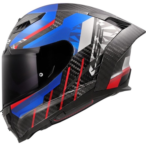 LS2 FF807 Dragon Trax Blue Red