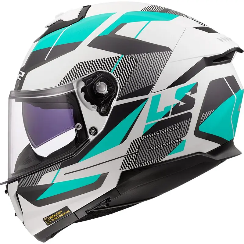 LS2 FF808 Stream II Road Cyan Light Grey-06