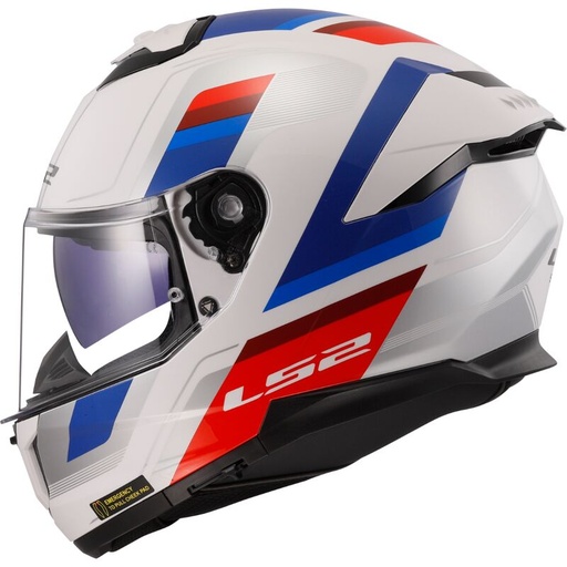 LS2 FF808 Stream II Vintage White Blue Red-06