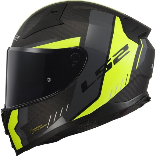 LS2 FF811 Vector II C Grid Matt H-V Yellow-06