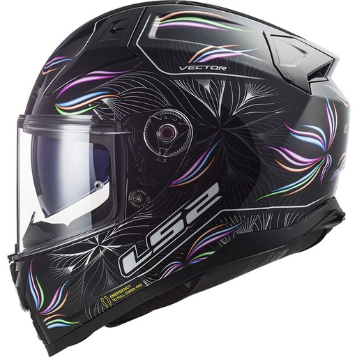 LS2 FF811 Vector II Tropical Black White-06