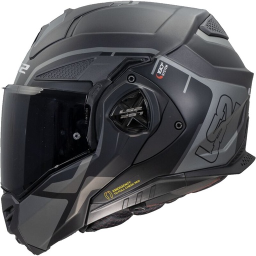 LS2 FF901 Advant X Metryk Matt Titanium-06