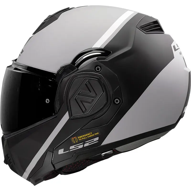 LS2 FF906 Advant Swipe Grey Black-06
