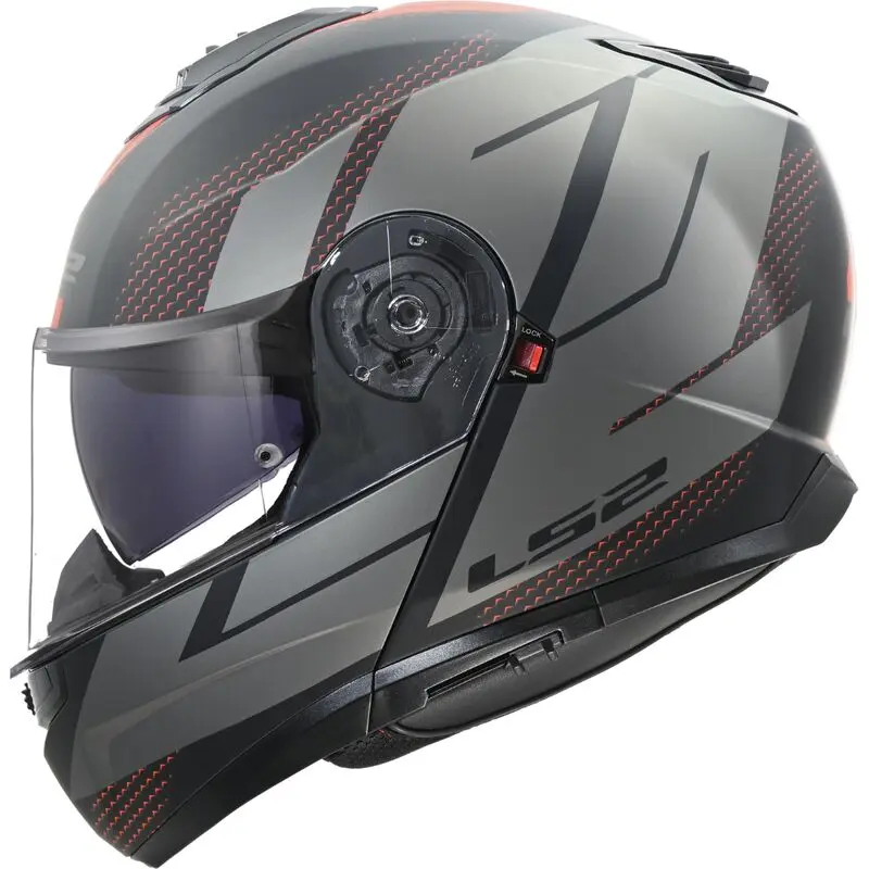 LS2 FF908 Strobe II Code Black Grey-06