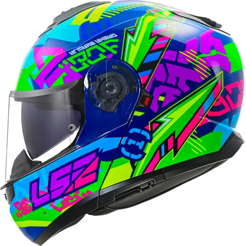 LS2 FF908 Strobe II Svent Blue Green-06