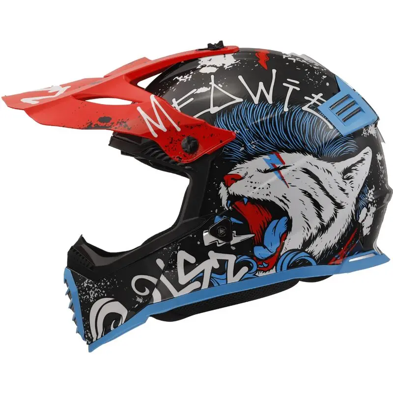 LS2 MX437 Fast II Mini Starmaw Black-06