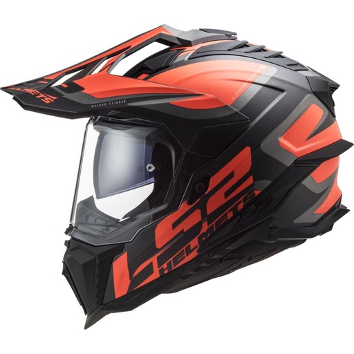 LS2 MX701 Explorer Alter Matt Black Fl.Orange-06