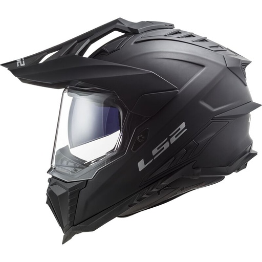 LS2 MX701 Explorer Solid Matt Black-06