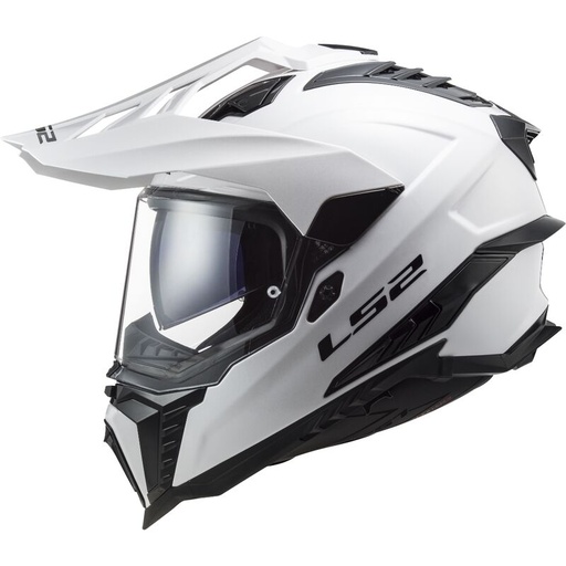 LS2 MX701 Explorer Solid White-06
