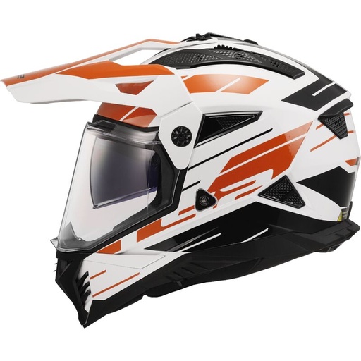 LS2 MX702 Pioneer II Namib White Orange -06