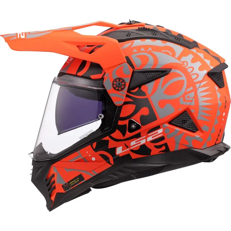 LS2 MX702 Pioneer II Rangi Orange-06