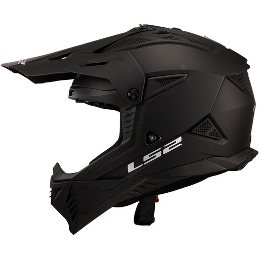 LS2 MX708 Fast II Solid Matt Black-06