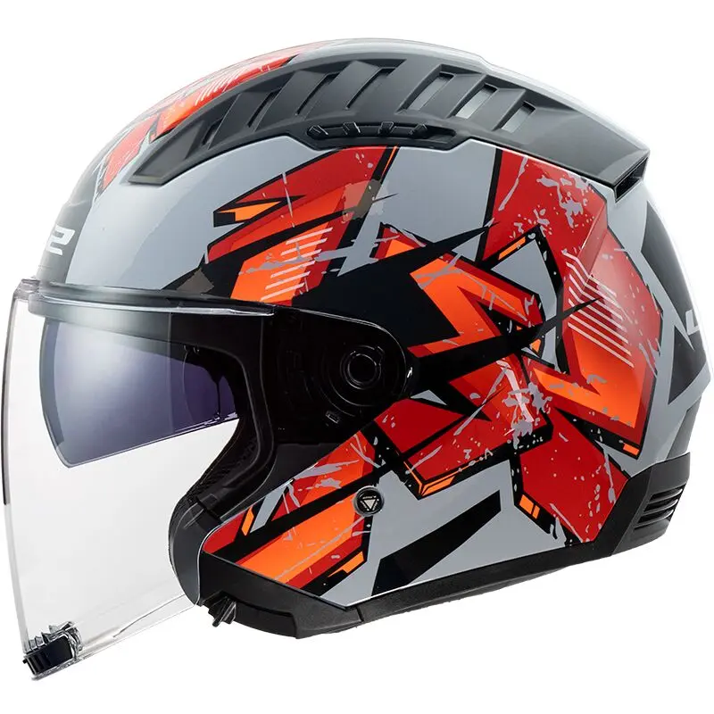 LS2 OF600 Copter II Kanji Light Grey-06