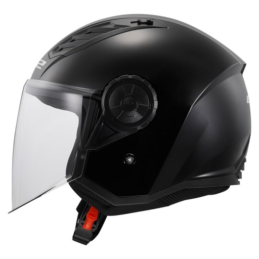 LS2 OF616 Airflow II Solid Gloss Black-06
