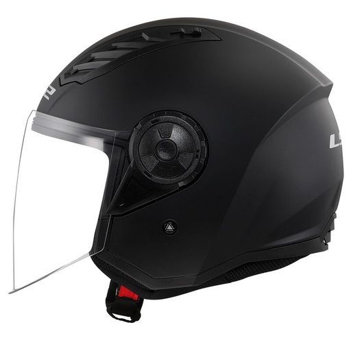 LS2 OF616 Airflow II Solid Matt Black-06